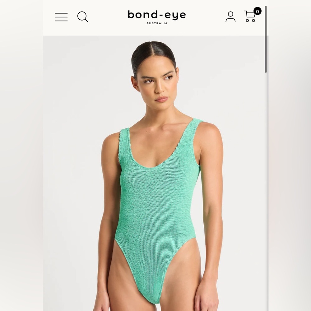 BOND-EYE Mara Scoop One Piece Swimsuit- never worn.